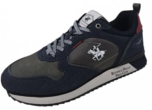 BEVERLY HILLS POLO CLUB Dylan Mix Sneaker 44 – Stilvoll & Komfortabel - Sneaker in Größe 44 aus hochwertigem Velourleder, mit Schnürverschluss und runder Schuhspitze. Ideal für modebewusste Träger, die Komfort und Stil kombinieren möchten.