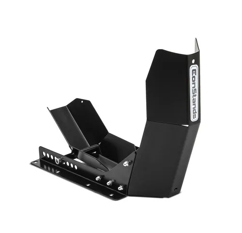 ConStands Easy-Fix Motorradanhänger Transportständer mit Radklemme - Autoanhänger für Motorräder, kompakt und leicht mit nur 8 kg, ideal für einfachen Transport und sichere Fixierung