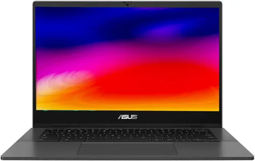 Asus CM1402CM2A-EK0135 Chromebook - 14 Zoll Clamshell Laptop mit MediaTek Kompanio 510, Full HD Display und 128 GB SSD – ideal für produktives Arbeiten und Surfen unterwegs.