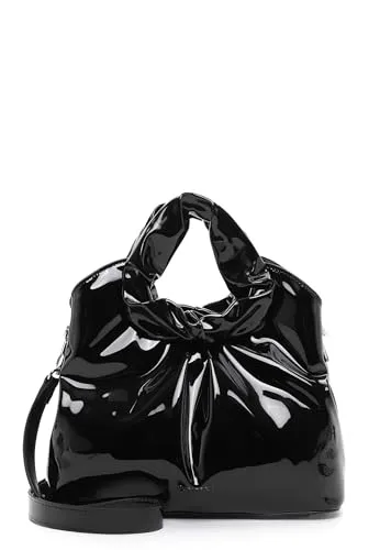 SURI FREY SFY TechBag Shopper Black - Finish - Damen-Shopper mit schickem Design, vielseitig tragbar über der Schulter oder an den Henkeln, ideal für den Alltag. Maße: 30 x 20 x 13 cm.