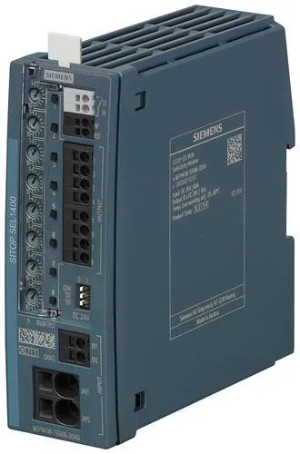 Siemens 6EP4438-7EC00-3DX0 Selektivitätsmodul - Überwachungs-Relais für 24-V-Stromversorgungen, 8-kanalig mit einstellbarem Schwellwert und Monitoringschnittstelle zur zuverlässigen Überwachung von Abzweigen.