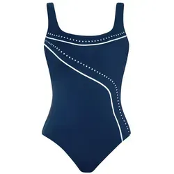 SUNMARIN Damen Badeanzug mit Softschalen - Badeanzug für Damen mit chlorresistentem Obermaterial und tiefem Rückenausschnitt, ideal für Schwimmerinnen, die Wert auf Style und Funktion legen.