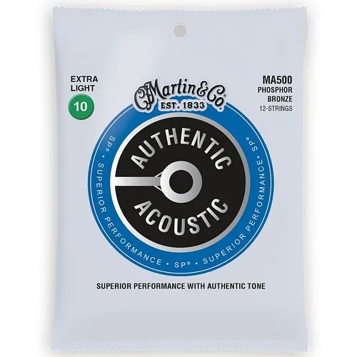 Saiten Westerngitarre Martin Guitars MA-500 Gitarren Saiten Gitarrensaiten NEU