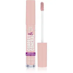 essence CORRECT & CONCEAL Concealer 30 Tan, 3 ml - Hochpigmentierter Concealer für Damen, der Augenringe kaschiert und den Teint aufhellt. Die cremige Textur sorgt für ein makelloses Finish und ein frisches Aussehen. Perfekt für den täglichen Einsatz.
