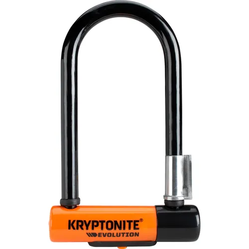 Kryptonite Evolution Mini-7 Bügelschloss - Fahrradschloss mit Sicherheitsgrad 7/10, bietet maximalen Schutz durch 13 mm Stahlbügel und Doppelschließmechanismus, ideal für städtische Umgebungen.