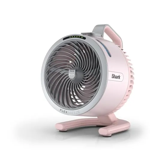Shark FlexBreeze HydroGo Starker Ventilator - Ventilatoren mit HydroGo-Technologie für erfrischenden Sprühnebel drinnen & draußen. Leise, langlebig und tragbar – ideal für jeden Einsatz.