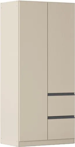 rauch Drehtürenschrank COSTA, 91 cm, grifflose Front mit Push-to-Open - Der Drehtürenschrank »COSTA« von rauch bietet modernen Stauraum mit grifflosem Design und Push-to-Open-Funktion. Ideal für Schlafzimmer oder Garderobe, mit flexibler Inneneinteilung und verschiedenen Dekorfarben.