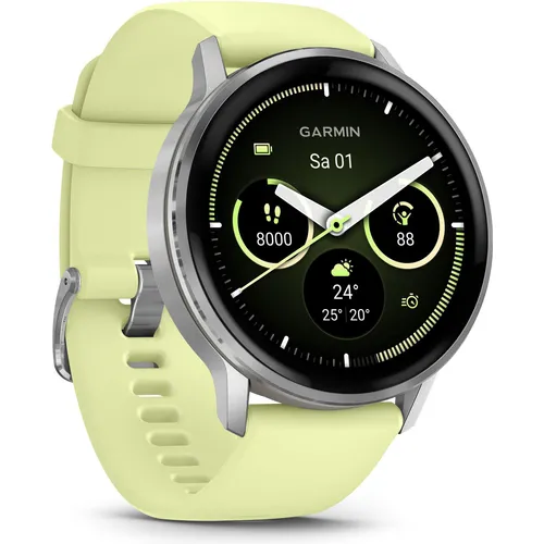 Garmin Venu® 4 - 45 mm Grau/Silber - Stylische AMOLED-Smartwatch mit 80+ Sport-Apps, Health Status, Schlafcoach und bis zu 12 Tage Akkulaufzeit. Ideal für Fitness-Enthusiasten und Technikliebhaber.