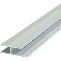 Dalsys Übergangsprofil 100cm x 2,9cm Alu Verbindungsprofil Silber