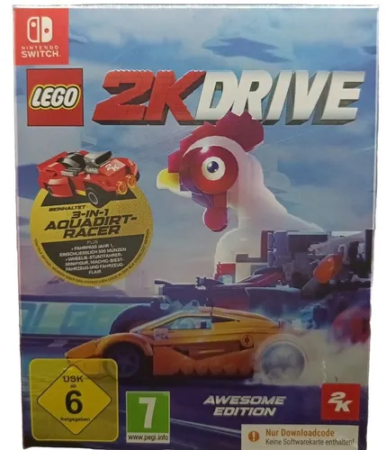Lego 2K Drive AWESOME Edition für Nintendo Switch - Spiele für Nintendo Switch mit Basisspiel, Jahr-1-Drive Pass und exklusivem Bonus Pack für ultimative Rennabenteuer!