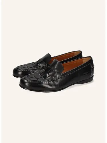 MELVIN & HAMILTON Leder-Mokassin "Julietta 4" in Schwarz, Größe 41 für Damen - Eleganter Leder-Mokassin "Julietta 4" in Schwarz von MELVIN & HAMILTON. Ideal für stilvolle Freizeitlooks, mit rutschhemmender Sohle für sicheren Halt.