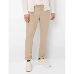 Brax Herren Five-Pocket-Hose Style CHUCK IVORY - Beige Five-Pocket-Hose im Modern Fit, aus hochwertigem Ceramica-Material für optimalen Tragekomfort und Stil.