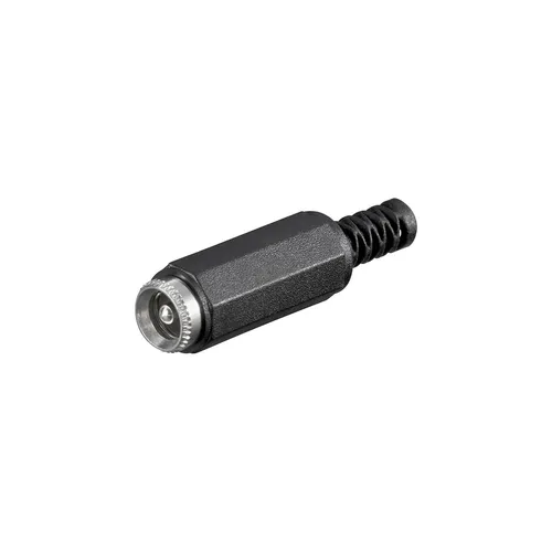 Goobay DC-Kupplung mit Knickschutz - Durchmesser 2,5 mm