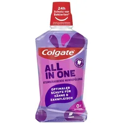 Colgate All In One Mundspülung - Mundspülung mit umfassender Wirkung für frischen Atem, Zahnfleischschutz und Kariesprophylaxe – ideal für die tägliche Mundhygiene.