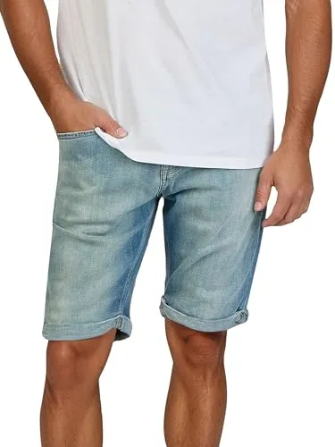 LTB Jeans Shorts Herren Corvin Slim Fit Gino Undamaged Wash 4XL - Herren-Shorts 'Corvin' im Slim Fit, ideal für den modischen Freizeitlook. Hochwertige Baumwollmischung sorgt für perfekten Sitz und Komfort.