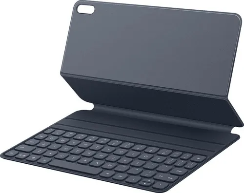 Huawei Smart Magnetic Keyboard - Skandinavisches QWERTY Layout, Dark Gray - Zubehör für Tablet PCs mit hochwertiger Lederschutzhülle, Bluetooth-Schnellverbindung und kabellosem Aufladen für maximale Flexibilität und Komfort.