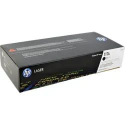 HP 117A (W2070A) - Schwarze Tonerkartusche für Color Laser 150a und MFP 178nwg, bis zu 1.000 Seiten Druckleistung und hochwertige Druckqualität