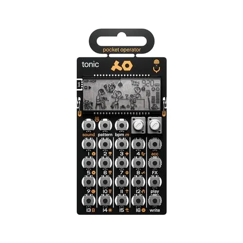 Teenage Engineering PO-32 Tonic Drum Synthesizer - Synthesizer mit echter Synthesizer Engine, 16 Preset Sounds, und unbegrenzten Möglichkeiten durch Micro Tonic VST; ideal für kreative Musikproduktion.