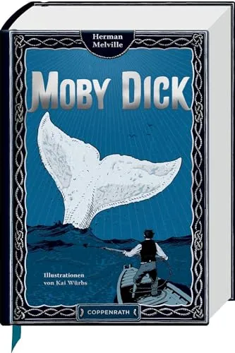 Moby Dick: oder Der Wal - Abenteuer-Klassiker mit Extras - Hörbuch über Moby Dick: oder Der Wal, mit 10 aufwendig gestalteten Extras und durchgehenden Illustrationen. Perfekt für Literatur-Liebhaber!