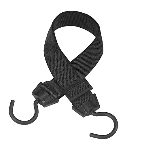 Master-Lock Gepäckspanner 3245EURDAT – Verstellbar und Sicher - Verstellbarer Gepäckspanner von 60-120 cm für die sichere Befestigung von Gepäck und Ladungen. Mit drehbaren Haken für einfache Handhabung, ideal für Reisen und den Einsatz zu Hause.
