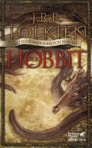Der Hobbit: oder Hin und zurück - Mit Illustrationen von Alan Lee - Historische Fantasy, wunderschön illustrierte Ausgabe, ideal für Tolkien-Fans und Sammler
