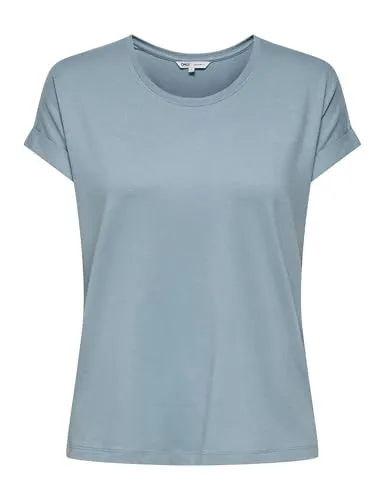 ONLY Tops für Damen Basic Kurzarm Rundhals
