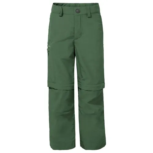 VAUDE Kinder Hose Kids Detective Antimos ZO Pants - Outdoorhose für Kinder mit mückenabweisendem Geraniol, abnehmbaren Hosenbeinen und UV-Schutz UPF 50+, ideal für Abenteuer im Freien.