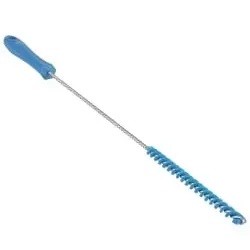 Vikan Rohrbürste mit Stiel, 10 mm 53753 , Farbe: blau
