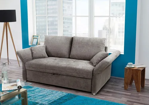 Jockenhöfer Gruppe Schlafsofa Luca, B: 166-185 cm, Liegefl. 141-163x201 cm, mit Bettfunktion, Armteilverstellung, in 2 Breiten