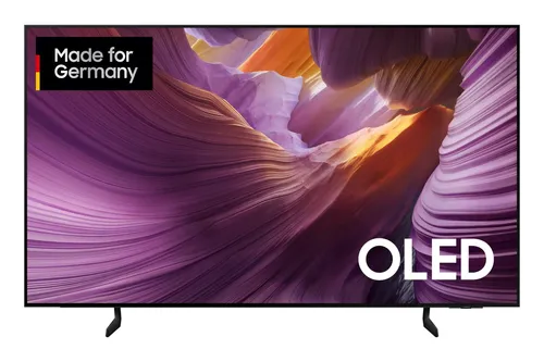 Samsung 77" OLED S85F 4K Vision AI Smart TV (2025) - Fernseher mit Neural Quantum 4K AI Gen2 Prozessor für ein beeindruckendes 4K Seherlebnis und fortschrittliches 4K AI Upscaling.