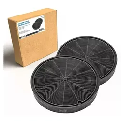 Aktivkohlefilter für Bosch Siemens LZ55651 LZ 55650 - Doppelpack Aktivkohlefilter für Dunstabzugshauben, Durchmesser 19,5 cm, Höhe 3 cm. Sicherstellen, dass die Maße mit Ihren vorhandenen Filtern übereinstimmen!
