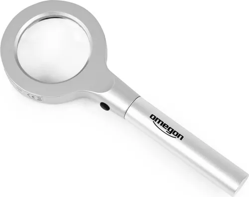 Omegon 55mm LED-Leuchtlupe - Lupen, mit integrierter LED-Beleuchtung für optimale Sichtbarkeit und präzises Arbeiten auch bei schwachem Licht.