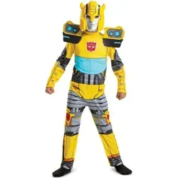 Disguise Transformers Bumblebee Kostüm 7-8 Jahre - Kostüme für Kinder, authentisches Bumblebee Design für ein unvergessliches Karnevalserlebnis!