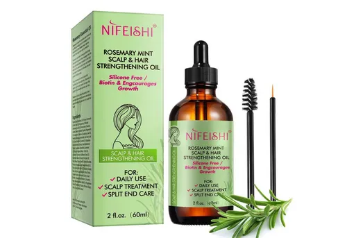P-Beauty Cosmetic Accessories Haaröl Rosmarinöl Ätherisches Haaröl Haarwachstum 60ml, 1-tlg., veganes Produkt