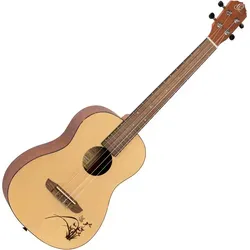 Ortega Guitars Bariton Ukulele Akustisch – Bonfire Series - Ukulele – Tiefer, voller Sound dank Fichtendecke, ideal für Einsteiger und perfekt für unterwegs. Entdecken Sie die Vielseitigkeit der Bonfire Series!