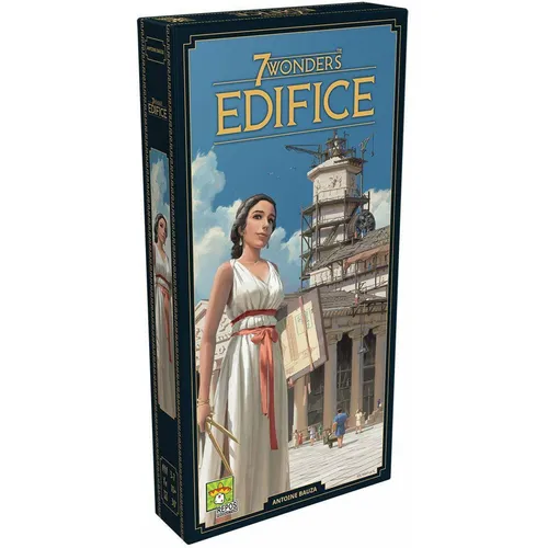 Asmodee 7 Wonders - Edifice - Strategisches Gesellschaftsspiel für 3+ Spieler, fördert Kreativität und Planung. Ideal für Familienabende und Spieleabende mit Freunden.