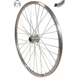 REDONDO 28 Zoll Vorderrad Laufrad mit V-Profil Felge - Fahrrad-Laufrad mit Aluminium 6061-T6 Felge, ideal für Scheibenbremsen. Komplett eingespeicht, zentriert und inklusive Schnellspanner – perfekt für zuverlässige Fahrten.