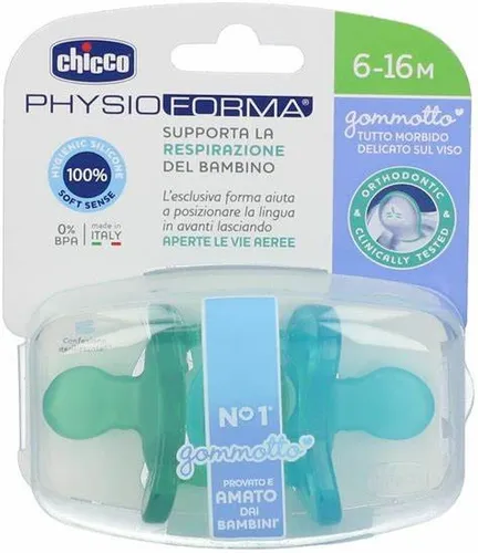 Gommotto 6-16 Mesi Silicone Crystal Chicco 2 Pezzi