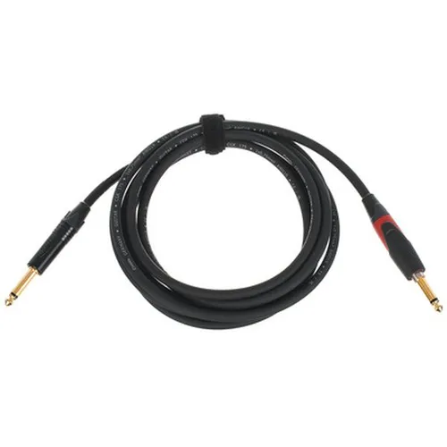 Cordial 11214 Klinke Instrumenten Anschlusskabel 3m - HiFi-Kabel für Instrumente, 3 Meter lang, ideal für professionelle Anwendungen mit robusten Klinkensteckern für beste Klangqualität.