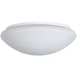 Fluolite RKL 2 1xE27 BASIC Anbauleuchte - Deckenleuchte für E27 Leuchtmittel, rund mit opaler Abdeckung und maximal 60W. Ideal für stilvolle und energieeffiziente Beleuchtung in jedem Raum.