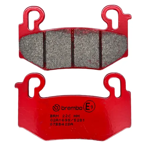 Brembo Bremsbeläge 07BB42SA Sinter ECE R90 für BMW R1300GS - Hochwertige Sinterbremsbeläge für optimale Bremsleistung, passend für Offroad- und Straßenmotorräder. Ideal für sicheres Fahren und zuverlässige Kontrolle.