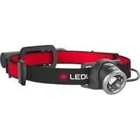 Ledlenser Stirnlampe H8R Akku - 600 Lumen, spritzwassergeschützt mit rotem Rücklicht und Micro-USB Aufladung