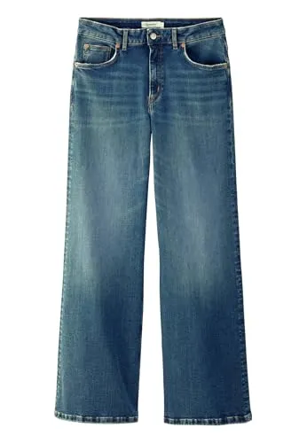 hessnatur Jeans Damen ALVA High Rise Wide Leg aus Bio-Denim | nachhaltig und fair hergestellt (Fair Wear Foundation)