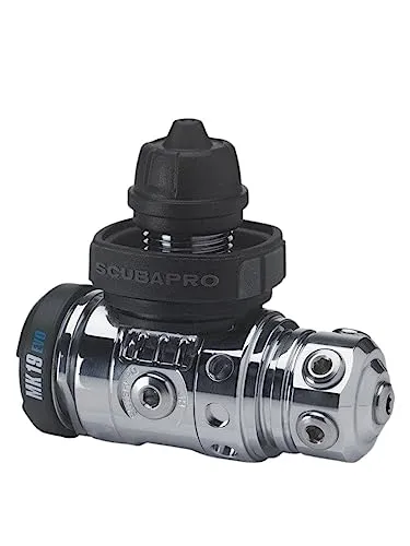 Scubapro MK19 Evo DIN 300 - Atemregler 1. Stufe - Tauchen & Schnorcheln: Hochleistungs-Atemregler mit verbesserter Vereisungsresistenz und fünf Niederdruckanschlüssen für optimale Anpassung.