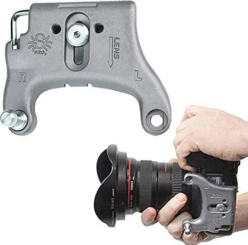 Spider Holster SpiderPro Holster Set V2 - Hüft-Tragesystem für DSLR-Kameras, ermöglicht schnelles Zugreifen und bequemen Transport während der Fotografie.