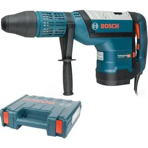 BOSCH Professional GBH 12-52 DV Bohrhammer - Bohrmaschine mit 19 Joule Schlagkraft, ideal für anspruchsvolle Arbeiten in Beton, Holz und Stahl. Inklusive Zusatzgriff und praktischem Koffer für Komfort und Mobilität.