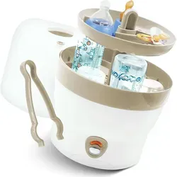 Babyruf BS 29b Sterilisator für Babyflaschen - Sterilisator für Babyflaschen, entfernt Bakterien zuverlässig und bietet Platz für bis zu 6 Flaschen, ideal für die hygienische Reinigung in der Baby Erstausstattung.