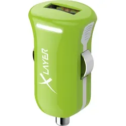 Xlayer Kfz-Ladegerät XLayer Colour Line USB Adapter 2.4A
