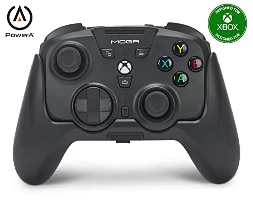 Kabelloser MOGA XP-ULTRA-Multiplattform-Controller - Multiplattform-Controller für Smartphone, PC und Xbox Serie X|S mit integrierter Powerbank und bis zu 60 Stunden Spielzeit – ideal für Gamer, die flexibel spielen möchten.