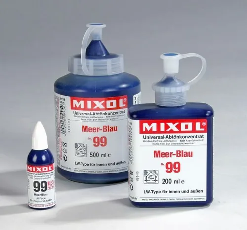Mixol Abtönkonzentrat 20 ml Nr. 1 Schwarz - Universell einsetzbares Abtönkonzentrat für kreative Projekte. Ideal zum Abtönen von Anstrichmitteln, frost- und hitzebeständig. Einfach in der Anwendung – für brillante Farbergebnisse.